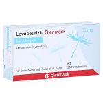 Levocetirizin Glenmark 5mg (PZN 3343054) из Германии