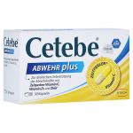 Cetebe Abwehr plus Vitamin C + Vitamin D3 + Zink Kapseln (PZN 2408188) из Германии