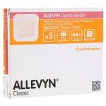 ALLEVYN Gentle Border 7,5x7,5 cm Schaumverb. (PZN 10032053) из Германии