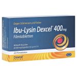 Ibu-Lysin Dexcel 400mg (PZN 8454640) из Германии