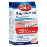 Abtei Magnesium 400 + Vitamin B Komplex Granulat (PZN 7641038) из Германии