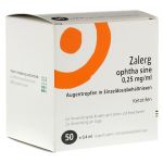 Zalerg ophtha sine 0,25mg/ml Augentropfen (PZN 4701159) из Германии