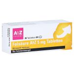 Folsäure AbZ 5mg (PZN 1234533) из Германии