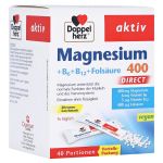Doppelherz aktiv Magnesium 400 + B6 + B12 + Folsäure Direkt (PZN 11616135) из Германии