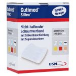 CUTIMED Siltec Schaumverb.5x6 cm nicht haftend (PZN 7337659) из Германии