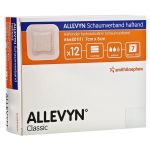 ALLEVYN Schaumverband 7x8 cm haftend (PZN 3725867) из Германии