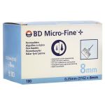BD MICRO-FINE+ Pen-Nadeln 0,25x8 mm (PZN 10824802) из Германии
