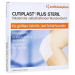 CUTIPLAST Plus steril 7,8x10 cm Verband (PZN 16799258) из Германии