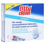 FITTYDENT super Haftcreme Test-Set 10g+4 Rein.Tab. (PZN 13503056) из Германии