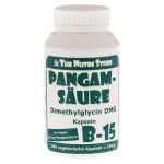 PANGAMSÄURE B15 50 mg vegetarische Kapseln (PZN 5101697) из Германии