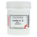 SCHÜSSLER Nr.10 Natrium sulfuricum D 6 Tabletten (PZN 10990676) из Германии
