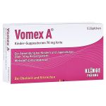 Vomex A Kinder 70mg forte (PZN 11091649) из Германии