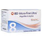 BD MICRO-FINE ULTRA Pen-Nadeln 0,25x8 mm (PZN 10526884) из Германии