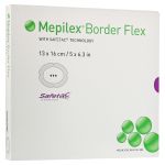 MEPILEX Border Flex Schaumverb.haftend 13x16 cm (PZN 11352995) из Германии