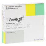 TAVEGIL Injektionslösung 2 mg/2 ml Ampullen (PZN 10130643) из Германии