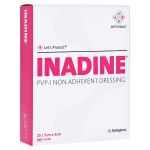 INADINE Salbengaze m. PVP Iod. 5x5cm (PZN 7584205) из Германии