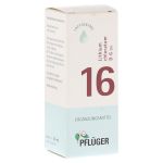 BIOCHEMIE Pflüger 16 Lithium chloratum D 6 Tropfen (PZN 9298538) из Германии