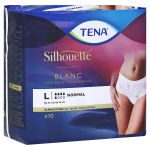 TENA SILHOUETTE normal L blanc (PZN 15236441) из Германии