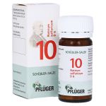 BIOCHEMIE Pflüger 10 Natrium sulfuricum D 6 Tabl. (PZN 6319671) из Германии