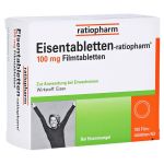 Eisentabletten-ratiopharm 100mg (PZN 6958543) из Германии