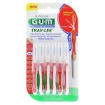 GUM TRAV-LER 0,8mm Kerze rot Interdental+6Kappen (PZN 9714445) из Германии