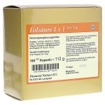 FOLSÄURE 1X1 pro Tag Kapseln (PZN 7507274) из Германии