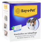 BAY O PET Zahnpfl.Kaustreif.Spearmint f.kl.Hunde (PZN 679635) из Германии