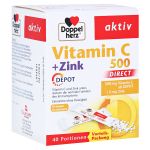 DOPPELHERZ Vitamin C 500+Zink Depot DIRECT Pellets (PZN 16927093) из Германии