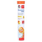 DOPPELHERZ Vitamin D3 2000 I.E. Brausetabletten (PZN 15616801) из Германии