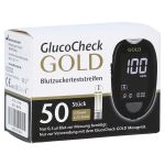 GLUCOCHECK GOLD Blutzuckerteststreifen (PZN 11864933) из Германии