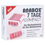 ANABOX Compact 7 Tage Wochendosierer pink/weiß (PZN 14165710) из Германии
