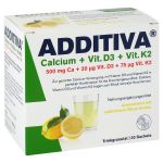 ADDITIVA Calcium+D3+K2 Granulat (PZN 12455384) из Германии