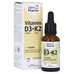 VITAMIN D3+K2 MK-7 Tropfen z.Einnehmen hochdosiert (PZN 16702951) из Германии