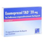 Esomeprazol TAD 20mg bei Sodbrennen (PZN 10963389) из Германии