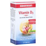 BAKANASAN Vitamin D3 Tabletten (PZN 11617821) из Германии