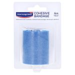 HANSAPLAST Fixierbinde selbsthaft.6 cmx4 m blau (PZN 16744895) из Германии