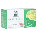 BADERS Apotheken Tee Gedächtnis Filterbeutel (PZN 1179490) из Германии