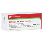 Ginkgo AL 80mg (PZN 6565128) из Германии