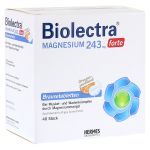 Biolectra Magnesium 243mg forte Orange (PZN 6789307) из Германии