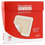 DRACOFOAM Haft sensitiv Schaumst.Wund.12,5x12,5 cm (PZN 10342144) из Германии
