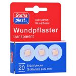 GOTHAPLAST Wundpflaster 2,2 cm transparent (PZN 13659723) из Германии