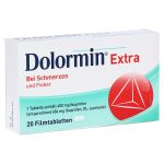 Dolormin extra (PZN 91089) из Германии
