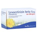Levocetirizin beta 5mg (PZN 16006281) из Германии