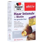 DOPPELHERZ Haar Intensiv+Biotin Kapseln (PZN 16170135) из Германии