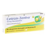 Cetirizin Zentiva 10mg (PZN 365492) из Германии