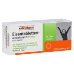 Eisentabletten-ratiopharm N 50mg (PZN 6957696) из Германии
