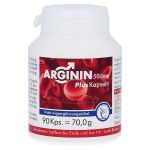 ARGININ 500 mg Plus Kapseln (PZN 13579817) из Германии
