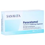 Paracetamol SANAVITA 1000mg (PZN 14416419) из Германии