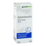 Xylometazolin Nasenspray 0,1% gesundleben (PZN 11593233) из Германии