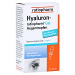 HYALURON-RATIOPHARM Gel Augentropfen (PZN 16878437) из Германии